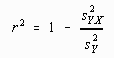 r Squared and Standard Error of Estimate